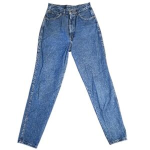 Vintage CHIC Jeans Loose Fit Straight Leg High Rise Womens Sz 14 Tall 31" Inseam